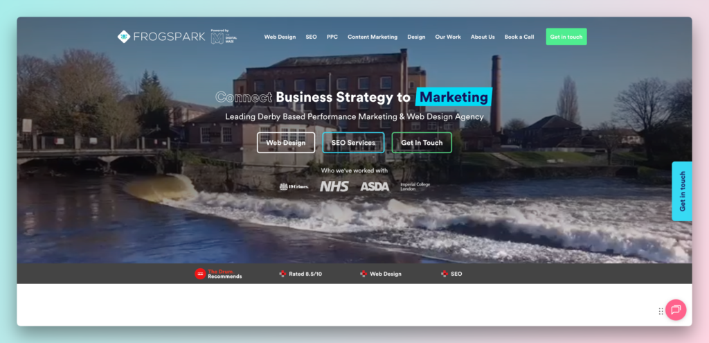 Top Five Web Design Companies in Derby