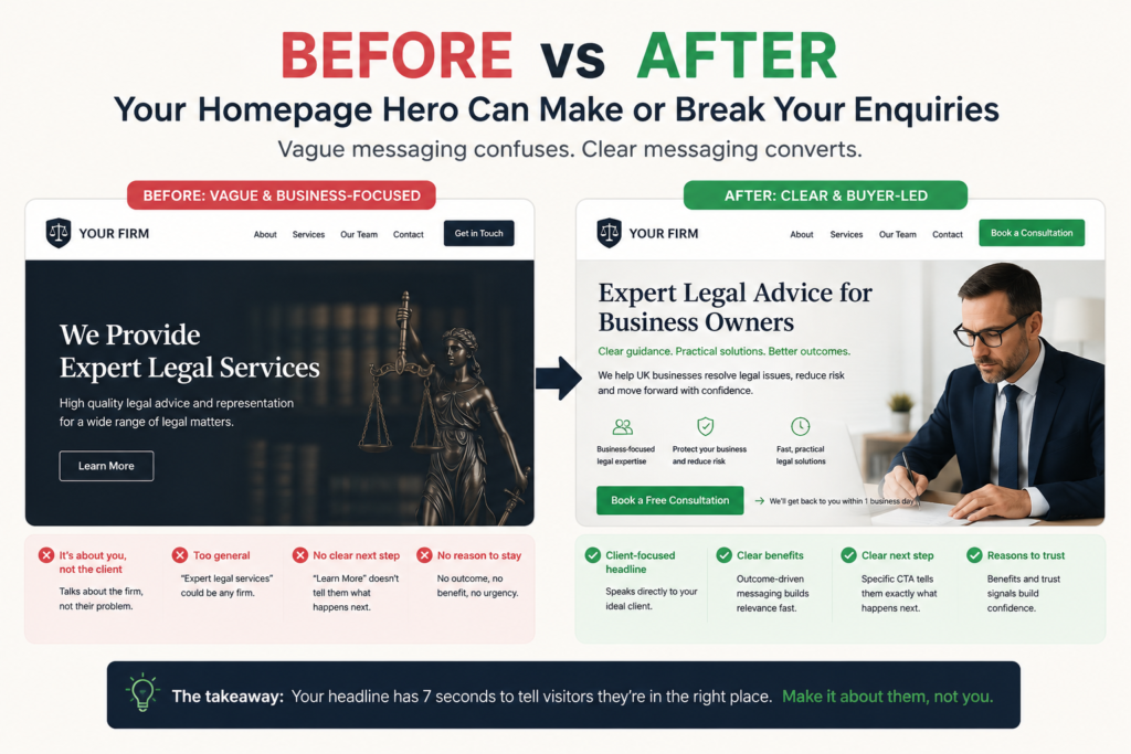 Homepage hero