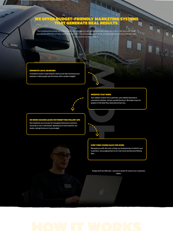 Web Design Homepage